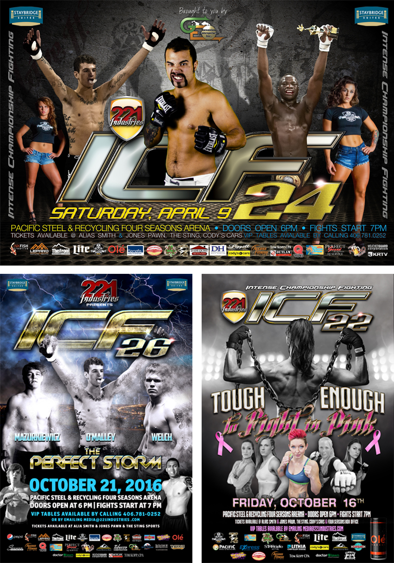 221 Industries Promotional Posters