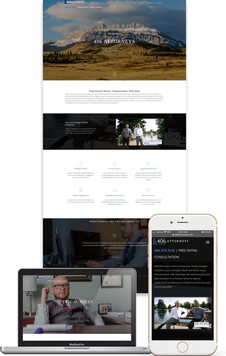 406 Attorneys Website