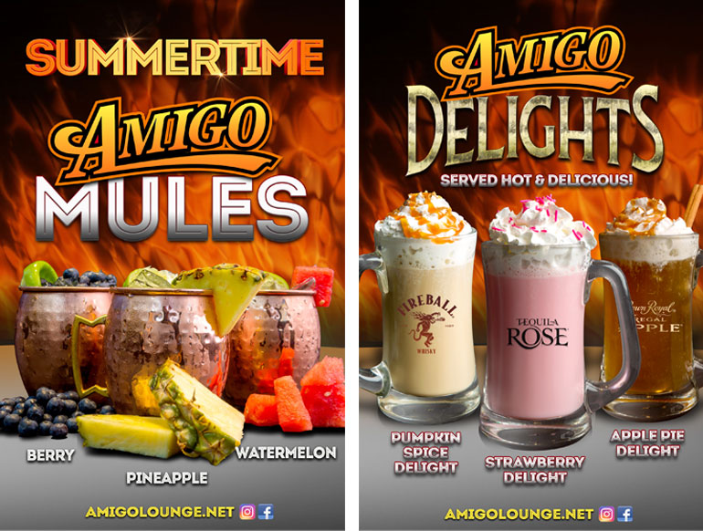 Amigo Lounge Table Advertising