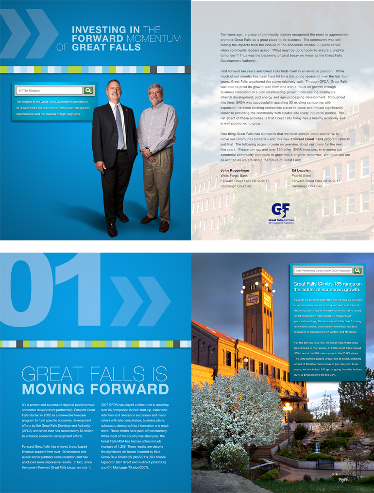 Great Falls Development Authority brochure