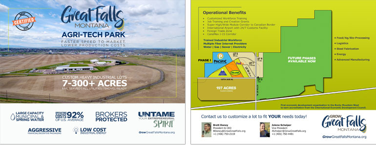 Great Falls Development Authority Flyer