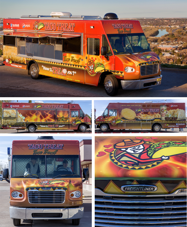 Taco Truck Vehicle Wrap