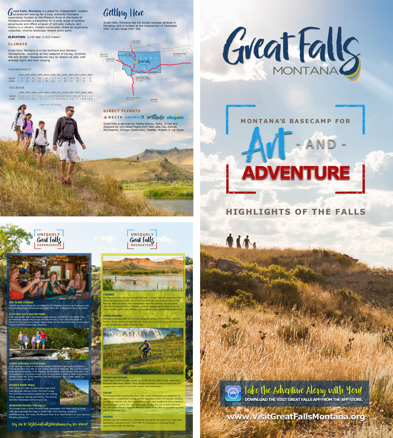 Visit Great Falls brochure