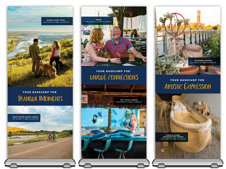 Visit Great Falls Trade Show Banners