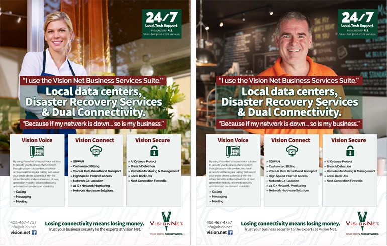 Vision Net Vision Suite Ads